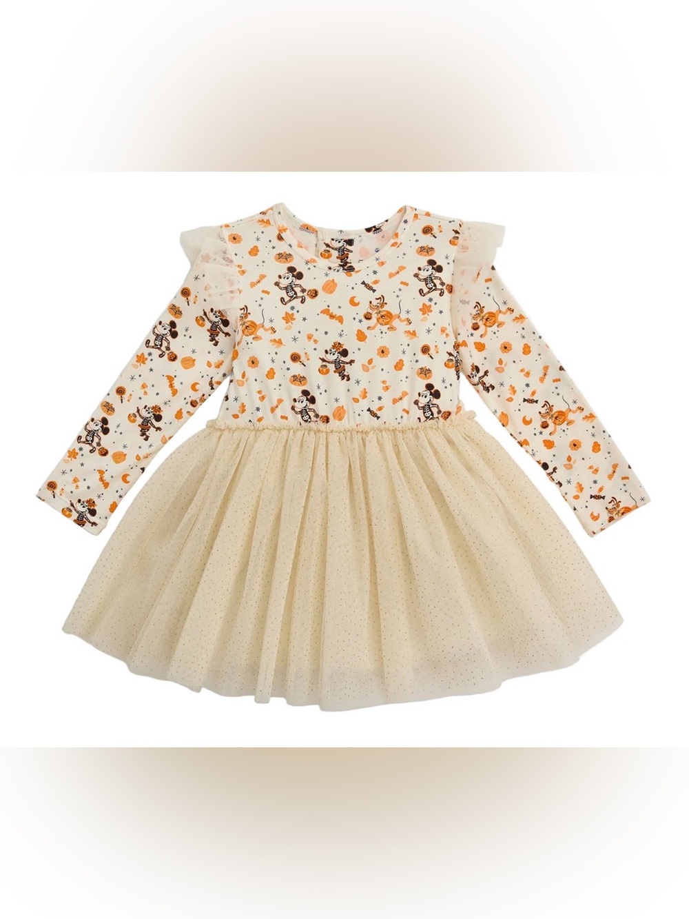 Mickey Mouse Tutu Dress with Ruffle 2T